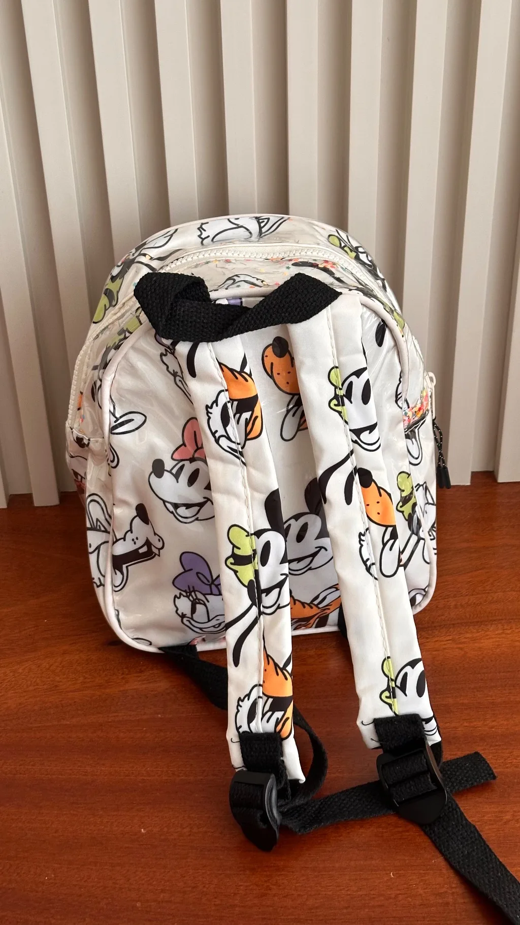 Disney Mickey & Friends Mini  confetti Backpack Zara Sparkle Bag