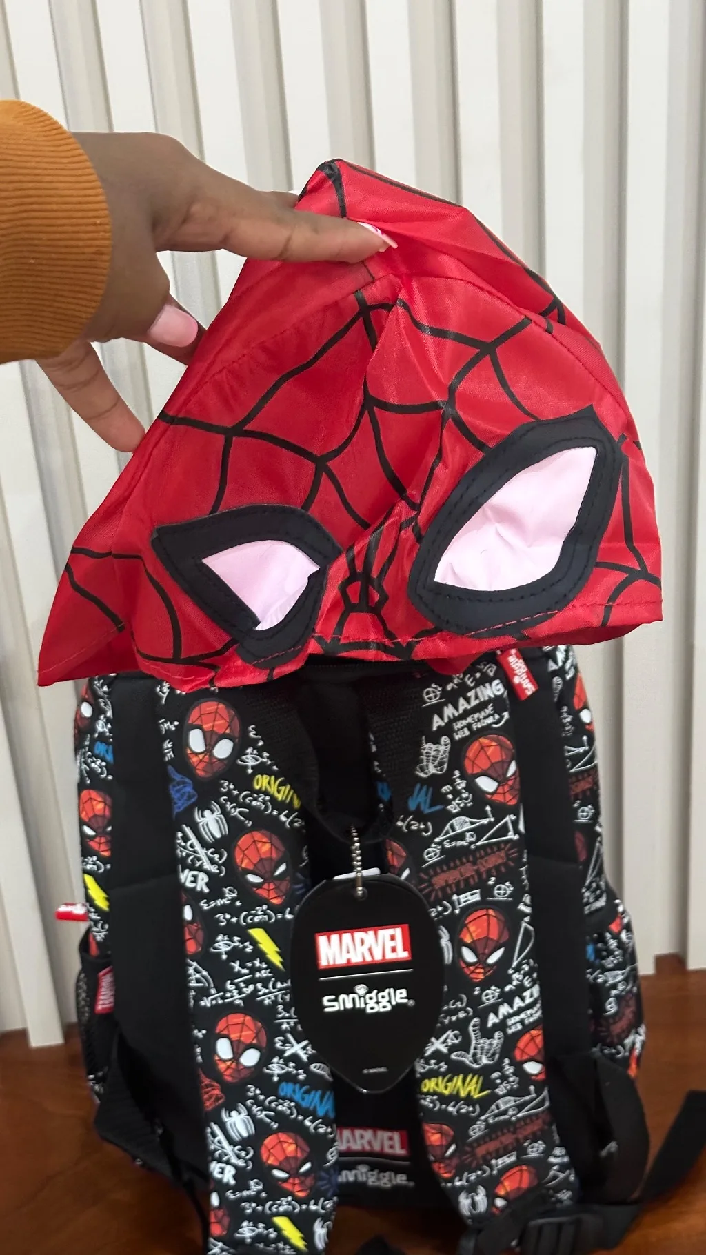 Smiggle Marvel Spider-Man Preschool Backpack – 36cm x 28cm