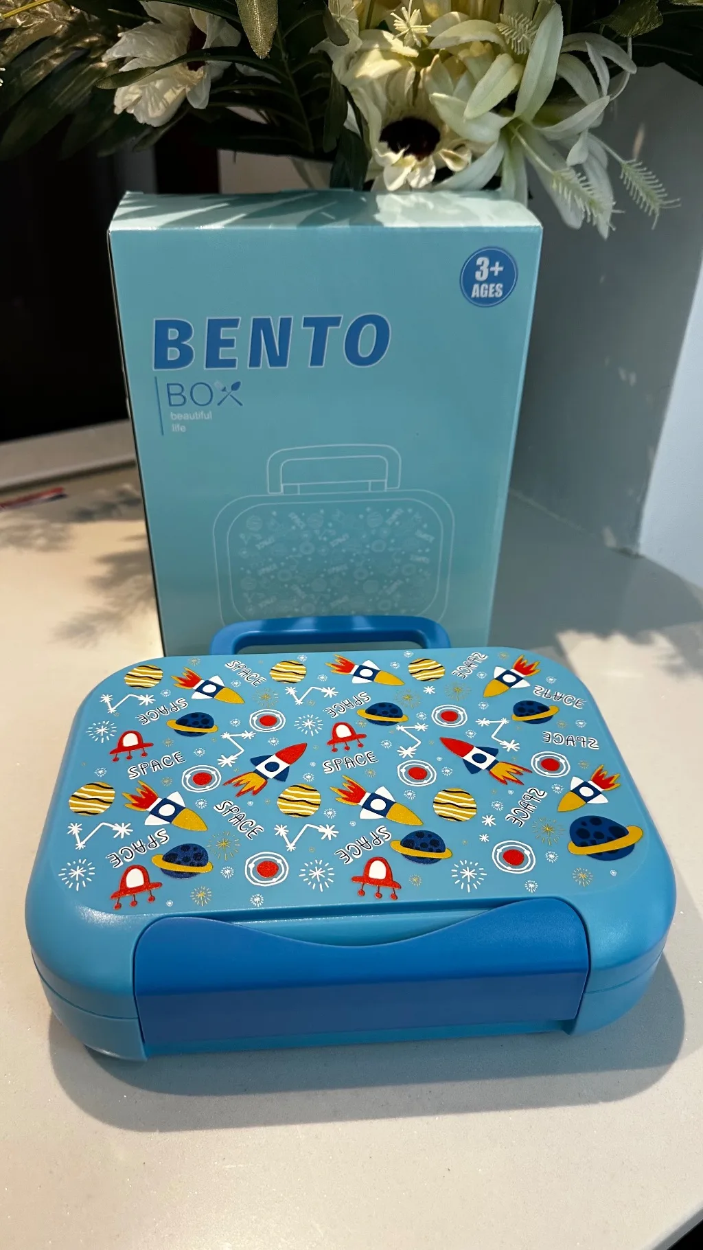 Bento Lunch Box (1200ml | 22.6 x 17.6 x 7 cm)