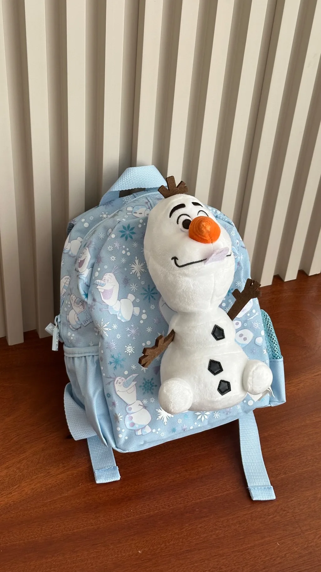 TODLER  FROZEN  BACKPACK WITH DETACHABLE PLUSH TOY