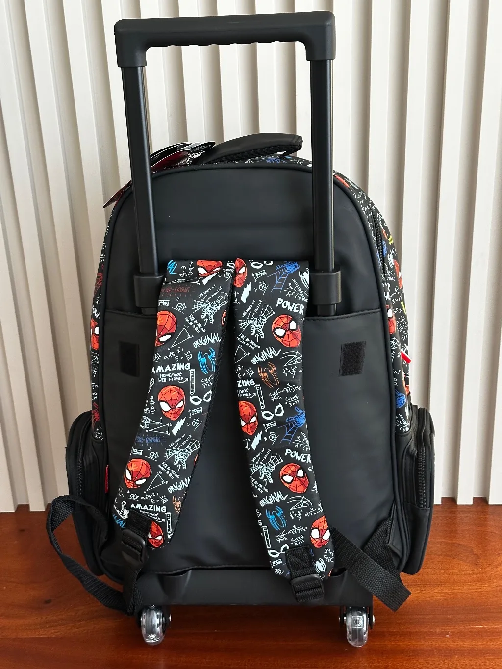 Marvel Spider-Man Hero Light-Up Wheel Trolley Bag