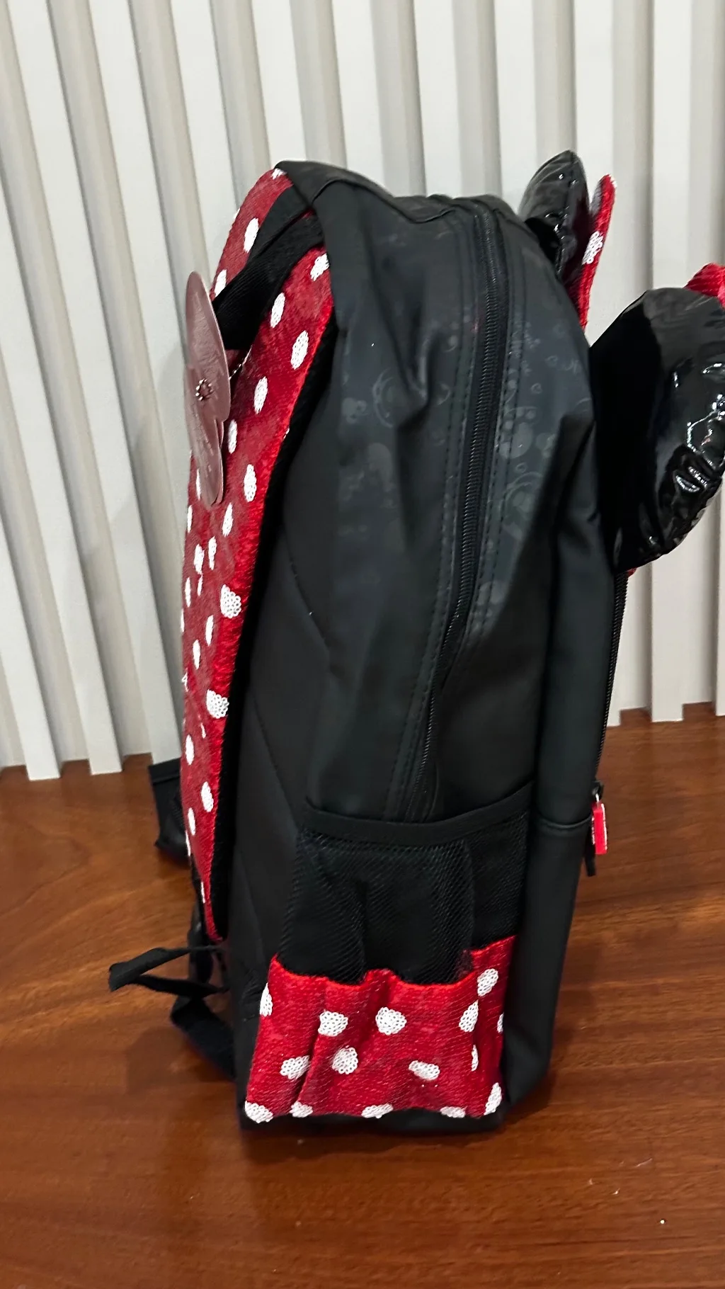 Smiggle Disney Minnie Mouse Sequin Backpack – 42cm x 30cm