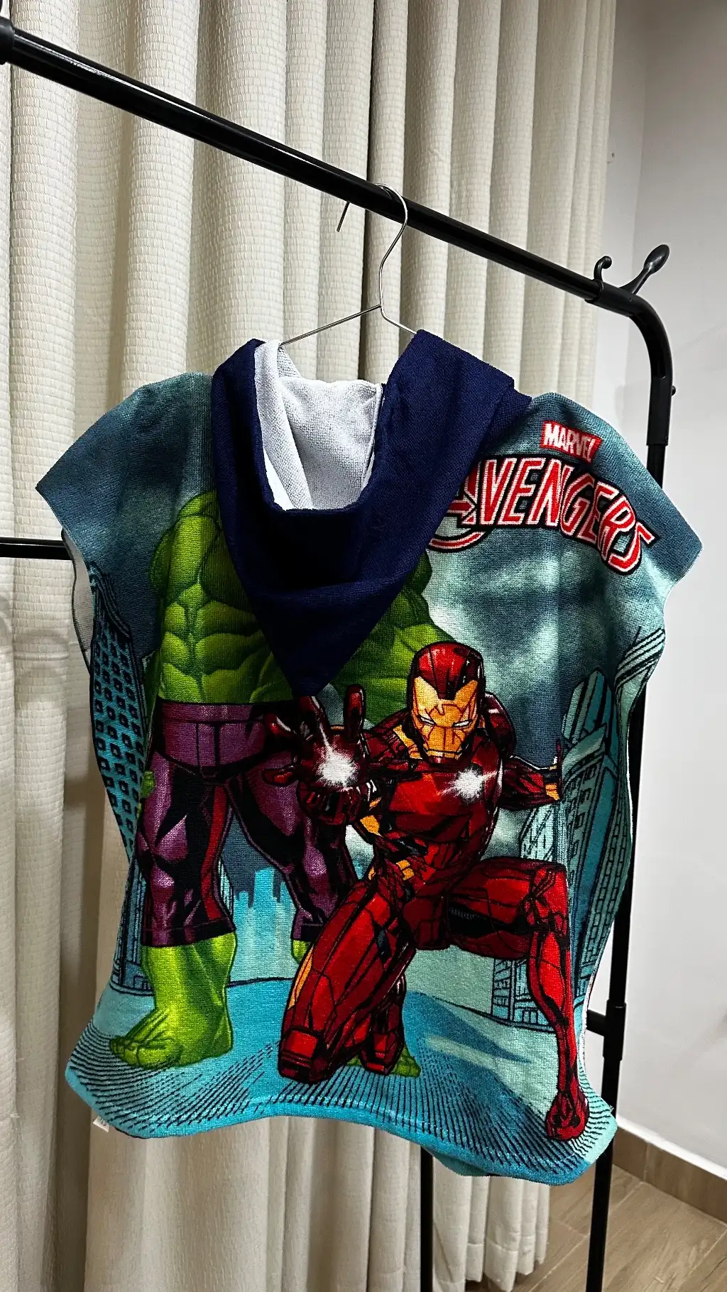 Hulk Action Hooded Swim Towel (60*120cm)