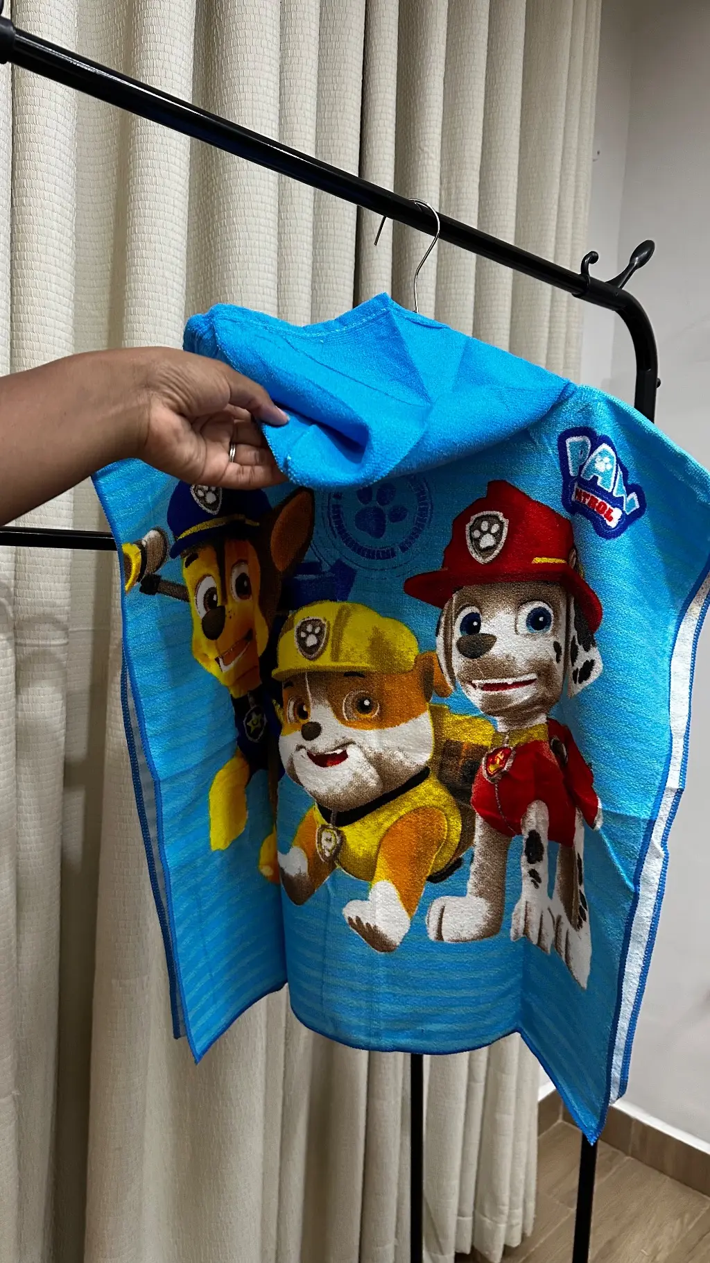 Paw Patrol Hooded Swim Towel (60*120cm)