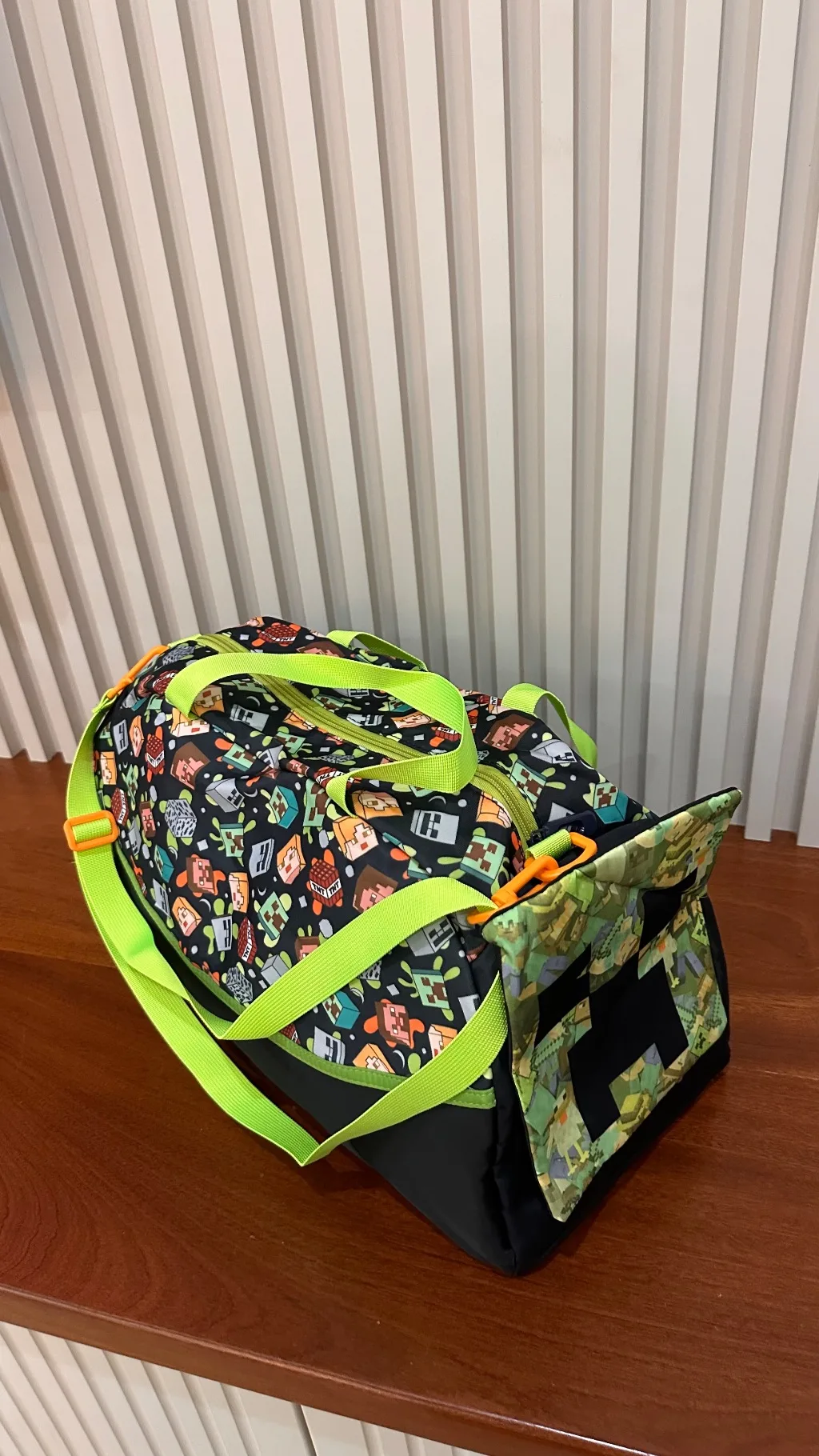 Minecraft duffle bag