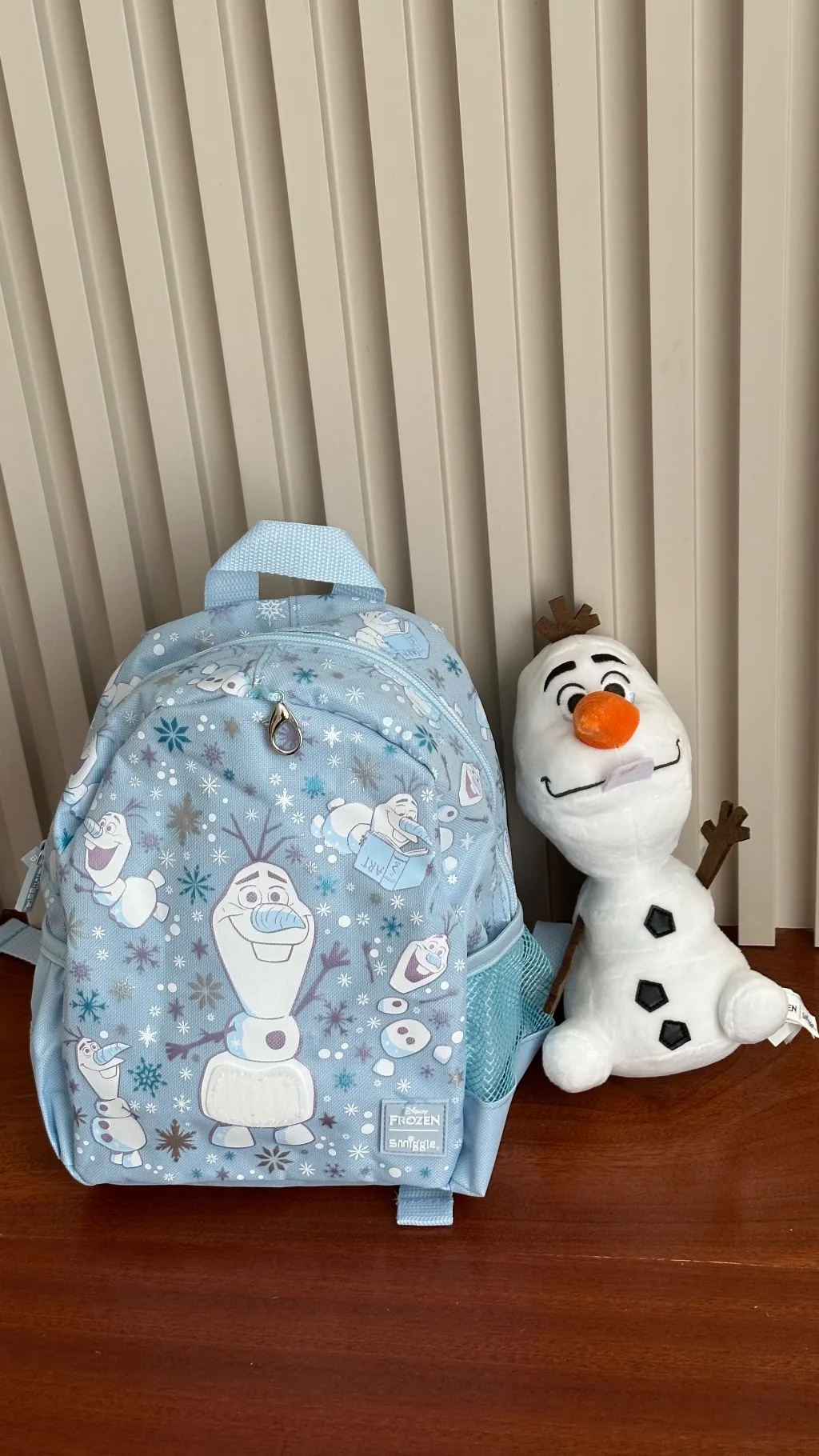 TODLER  FROZEN  BACKPACK WITH DETACHABLE PLUSH TOY