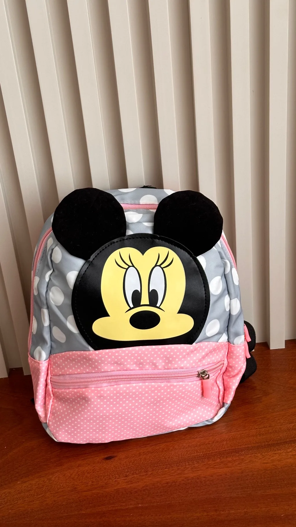 pink Minnie Mouse toddler bag