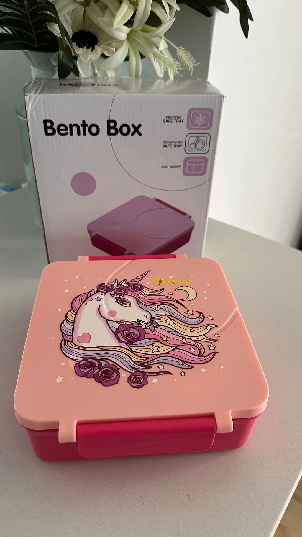 BENTO LUNCH BOX WITH A FLASK
