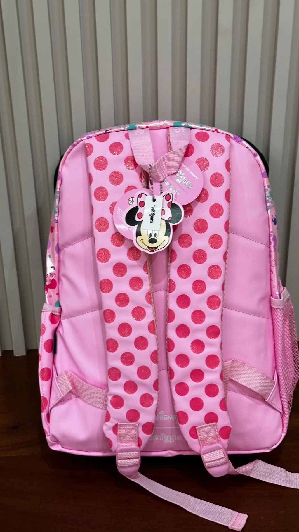 Smiggle Disney Minnie Mouse Pink Bow Backpack – 42cm x 30cm