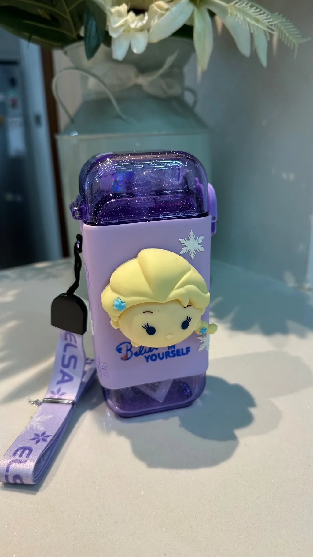 Disney elsa baby bottle with a squishy 280ml