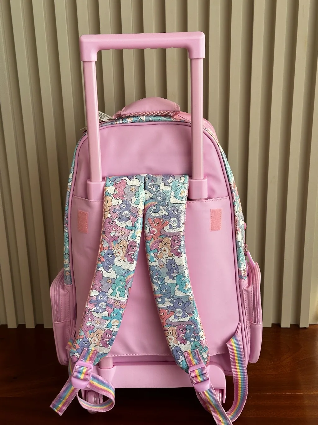 Care Bears Rainbow Dreams Light-Up Wheel Trolley Bag