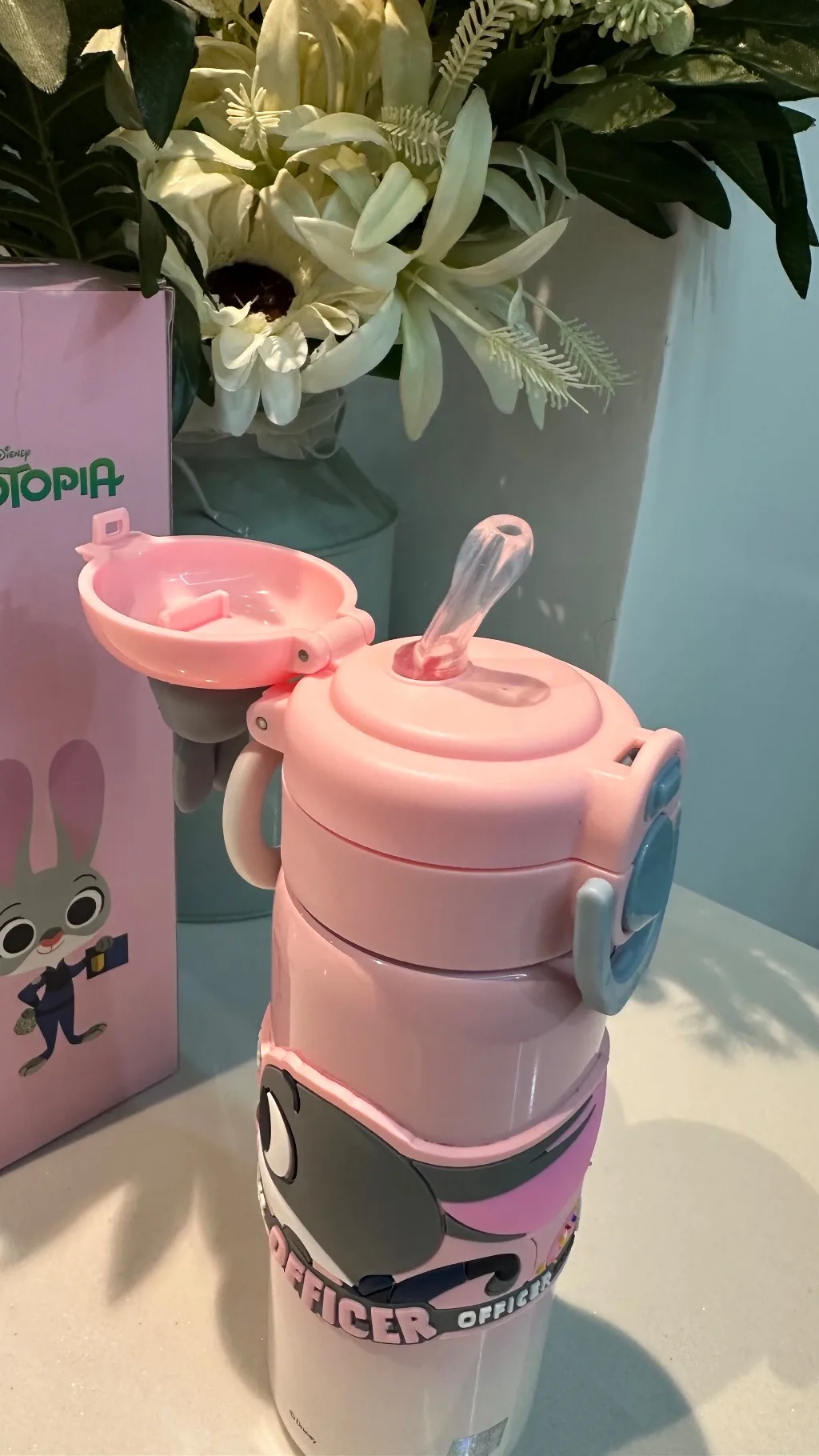 Disney zootopia vacuumed water bottle 500ml