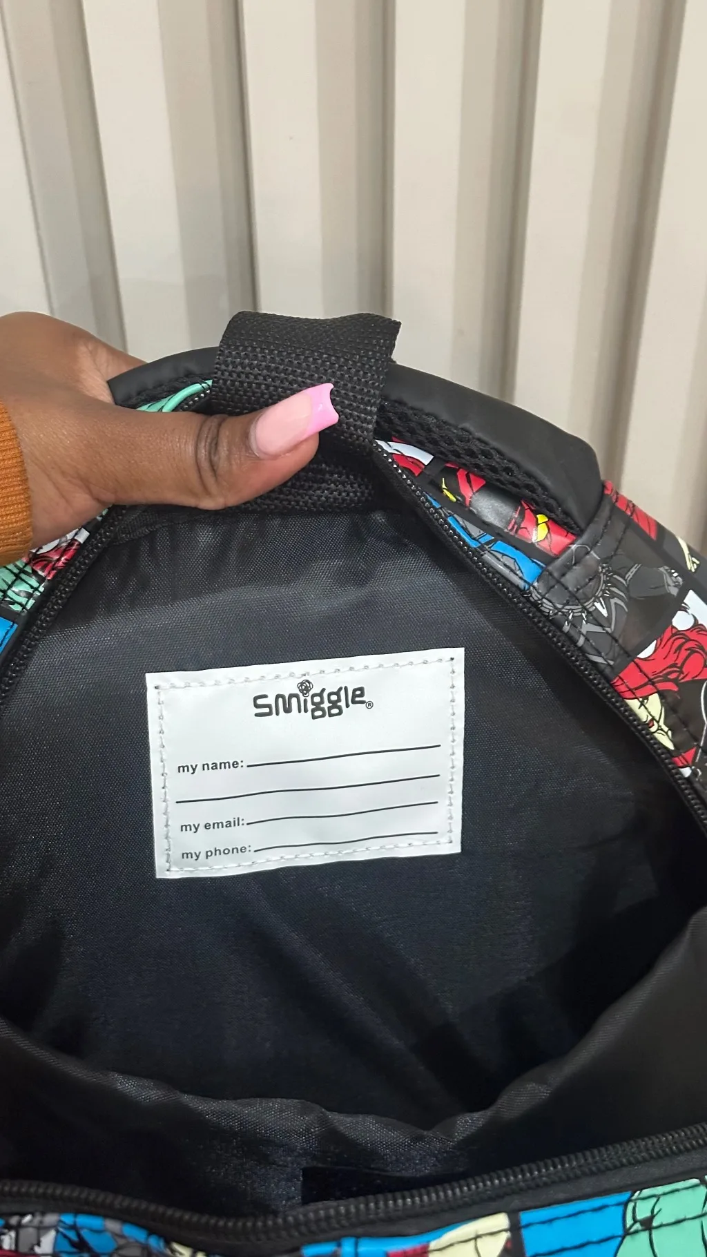 Smiggle Marvel Superheroes Backpack – 42cm x 30cm