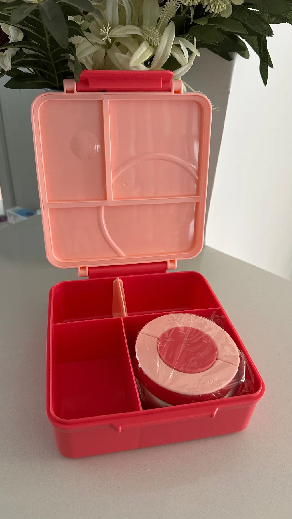 BENTO LUNCH BOX WITH A FLASK