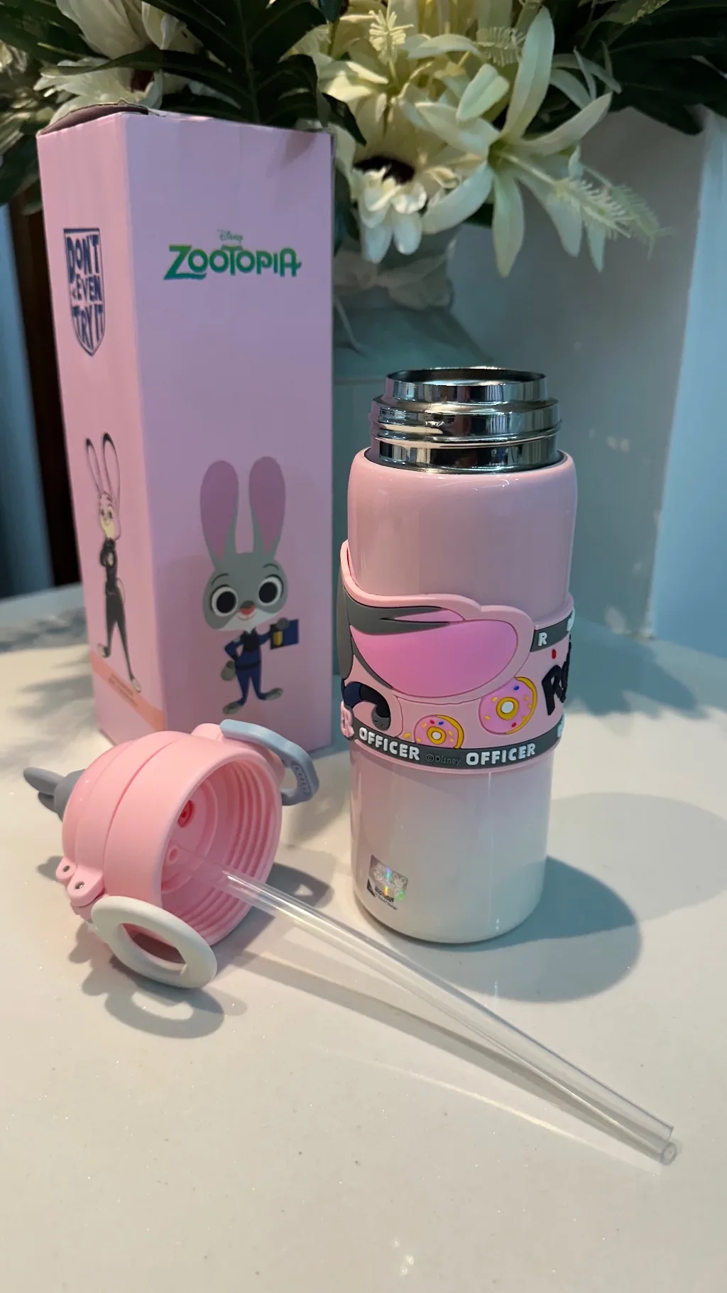 Disney zootopia vacuumed water bottle 500ml
