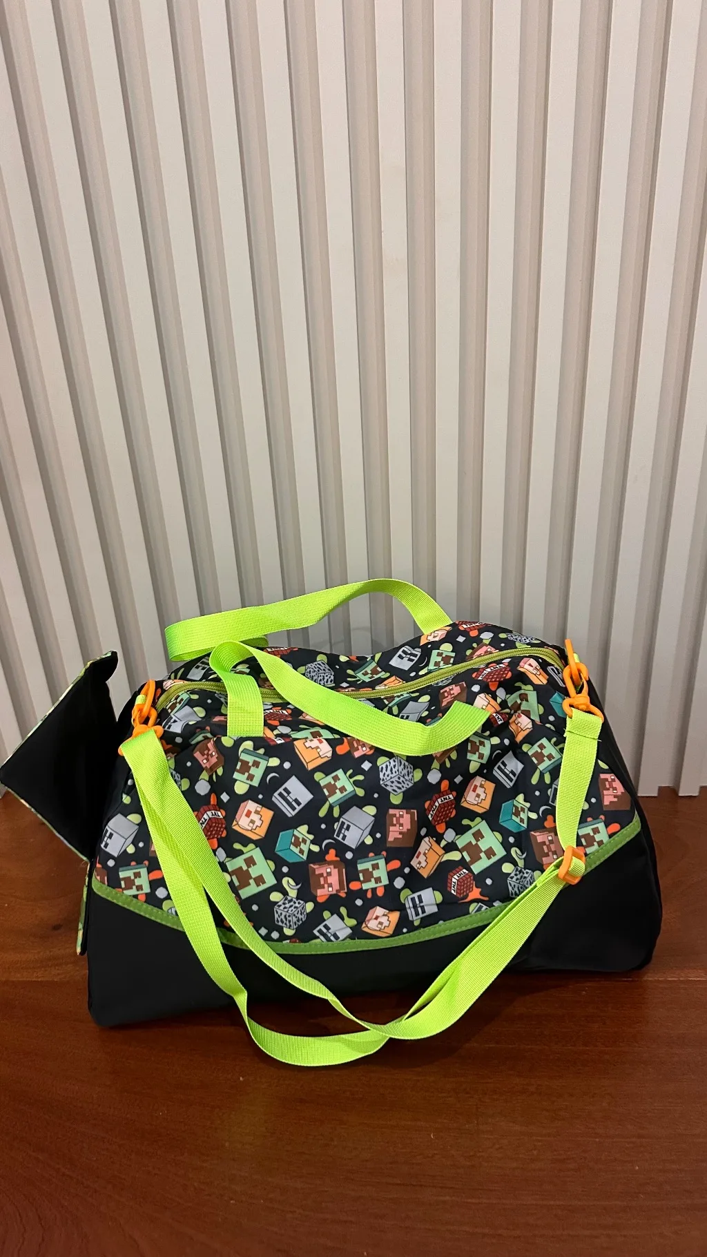 Minecraft duffle bag