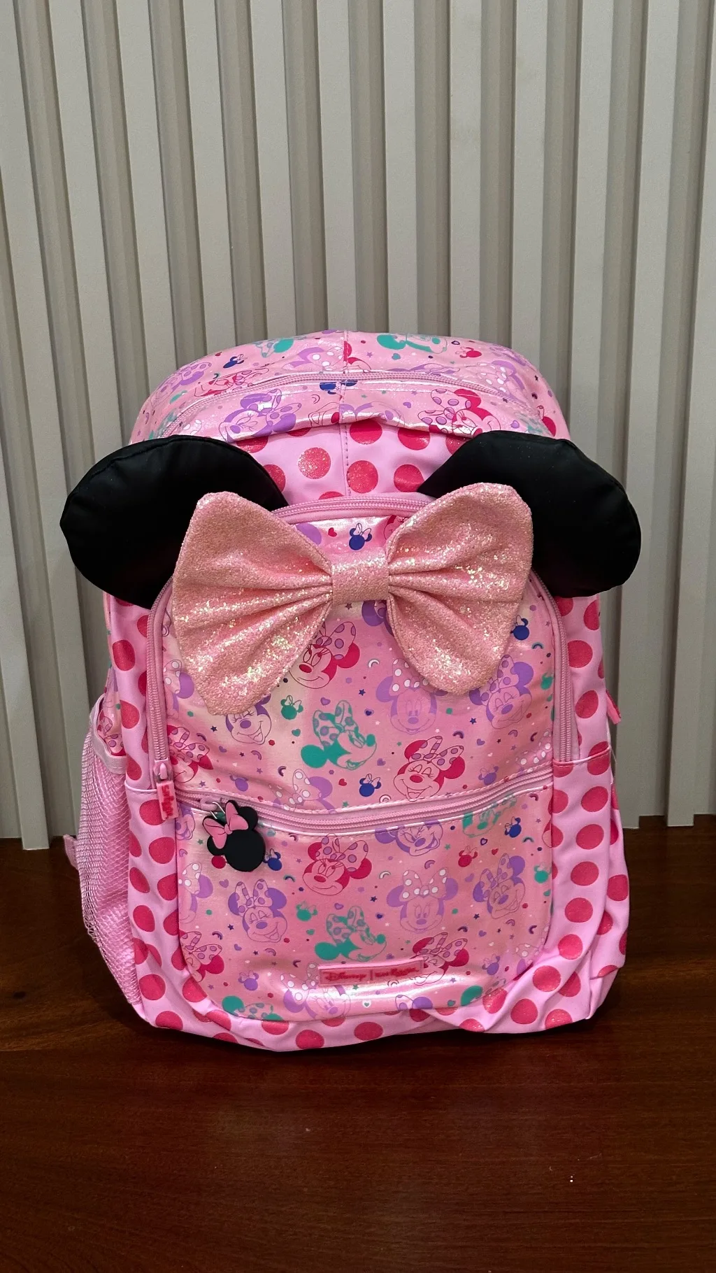 Smiggle Disney Minnie Mouse Pink Bow Backpack – 42cm x 30cm