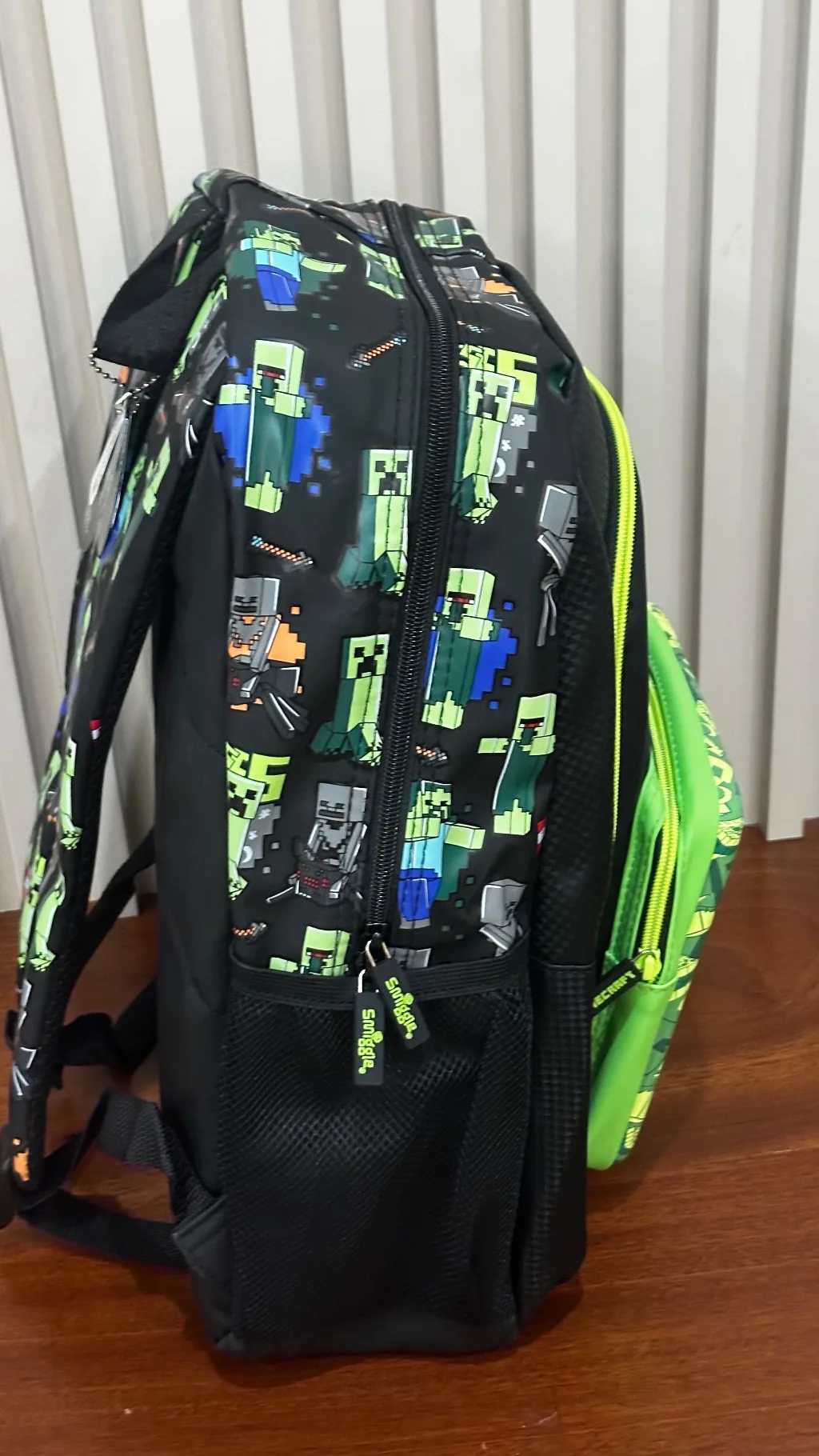 Smiggle Minecraft Creeper Backpack – 42cm x 30cm