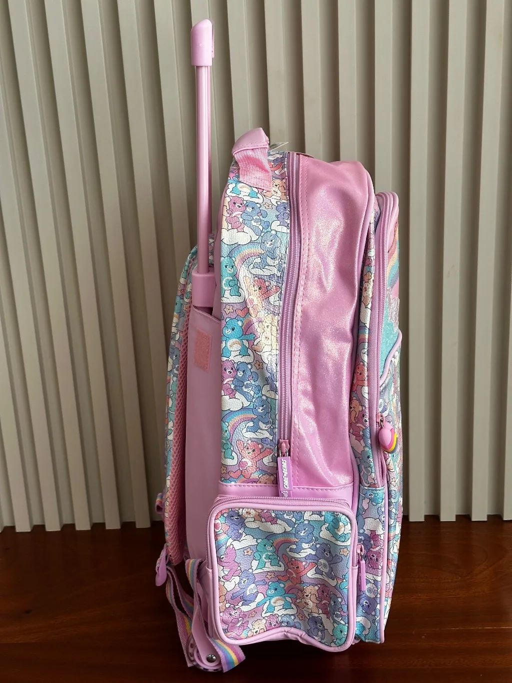 Care Bears Rainbow Dreams Light-Up Wheel Trolley Bag