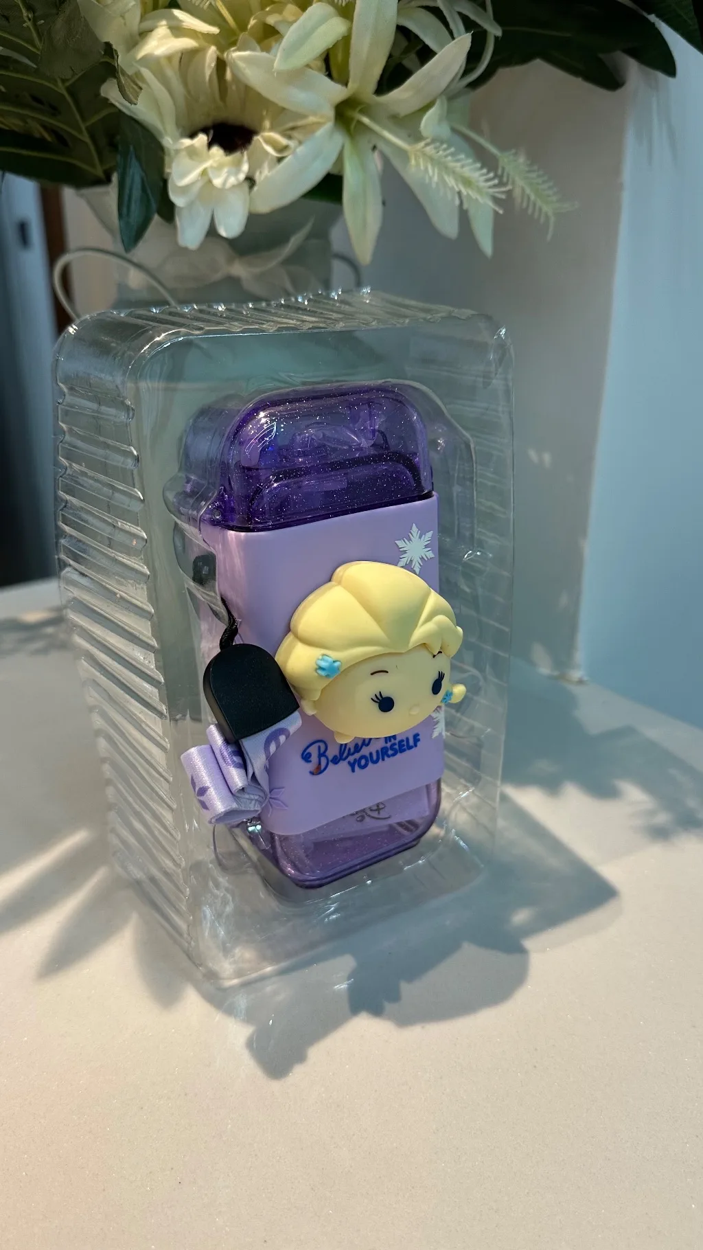 Disney elsa baby bottle with a squishy 280ml