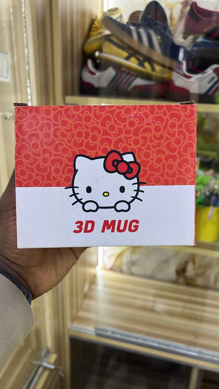 TamuFinds 3d Hello Kitty Pink Mug