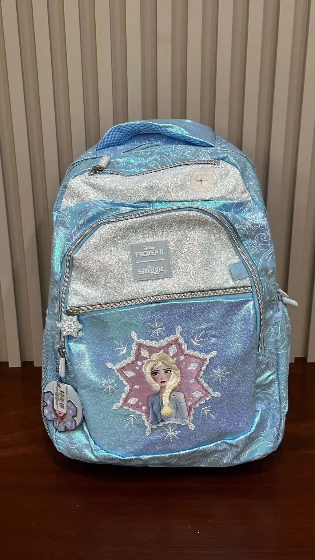Sawi Kids Smiggle Disney Frozen II Glitter School Backpack 42cm x 30cm
