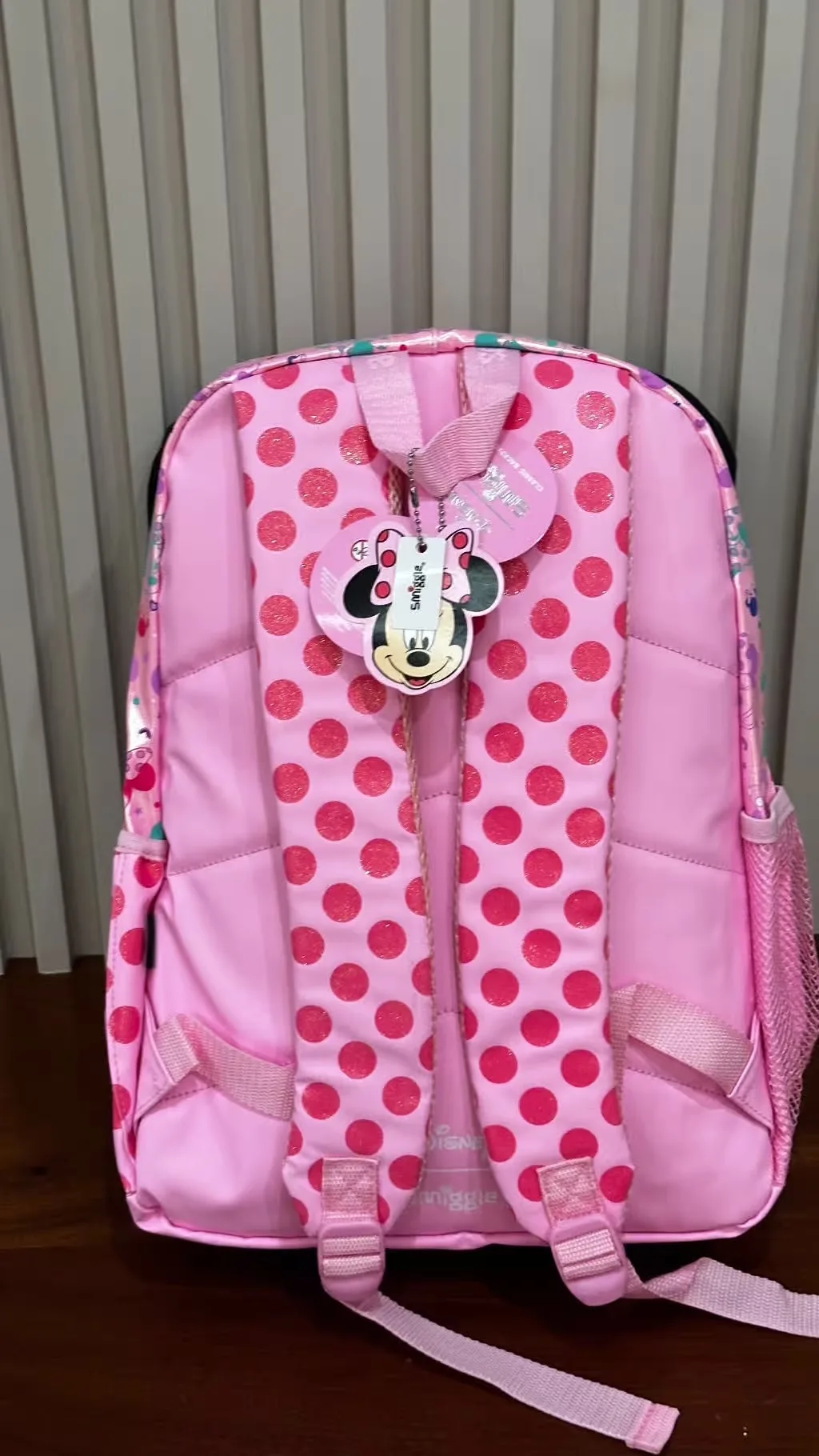 Sawi Kids Smiggle Disney Minnie Mouse Pink Bow Backpack – 42cm x 30cm