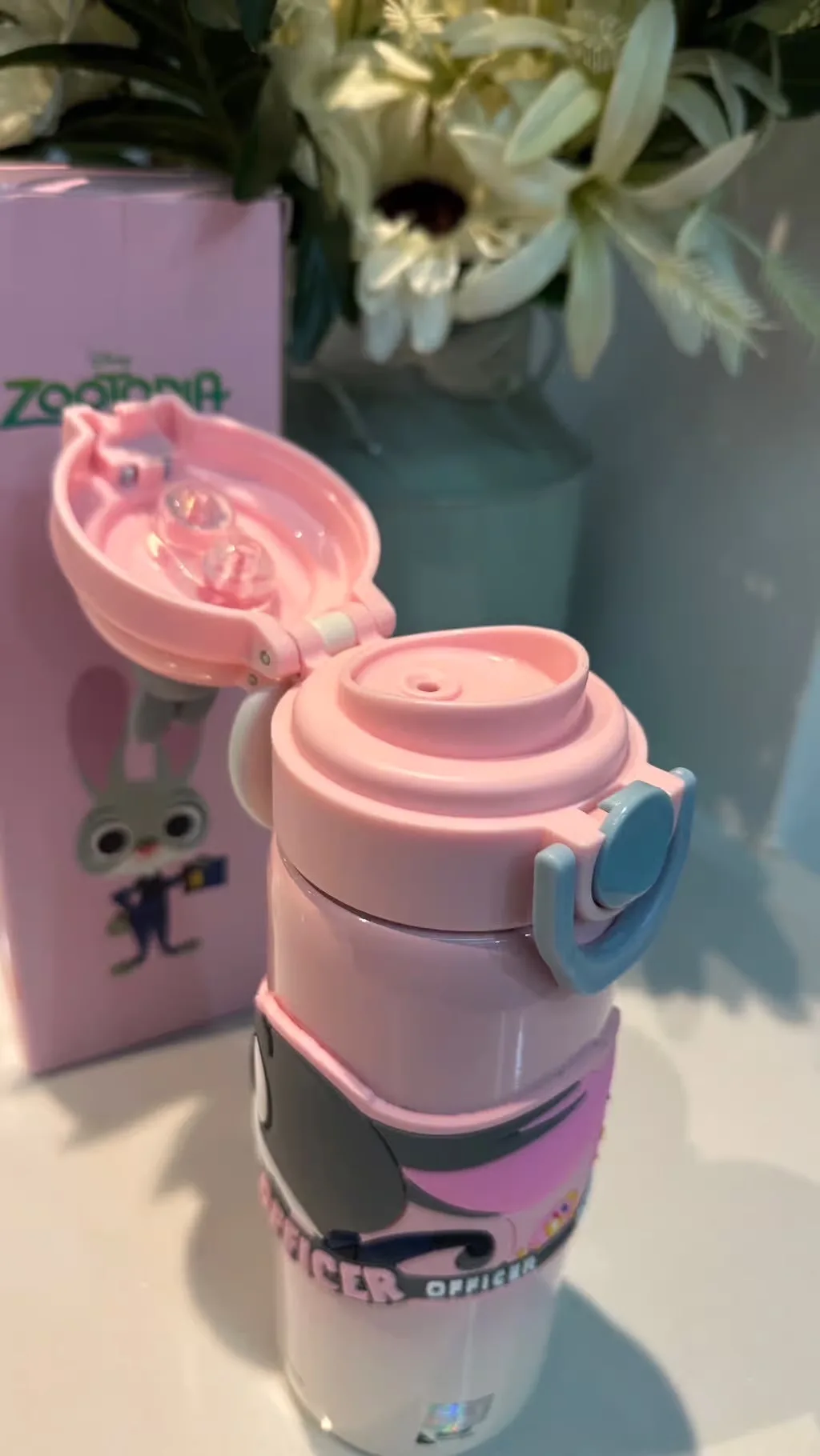 Sawi Kids Disney zootopia vacuumed water bottle 500ml
