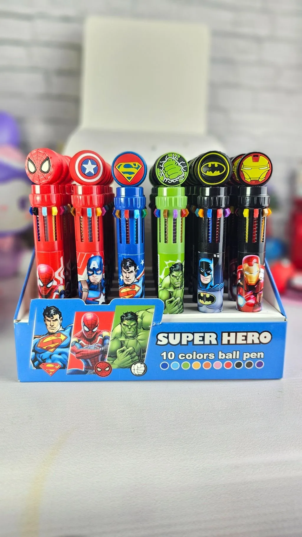 TamuFinds Avengers 10 colours ball pen