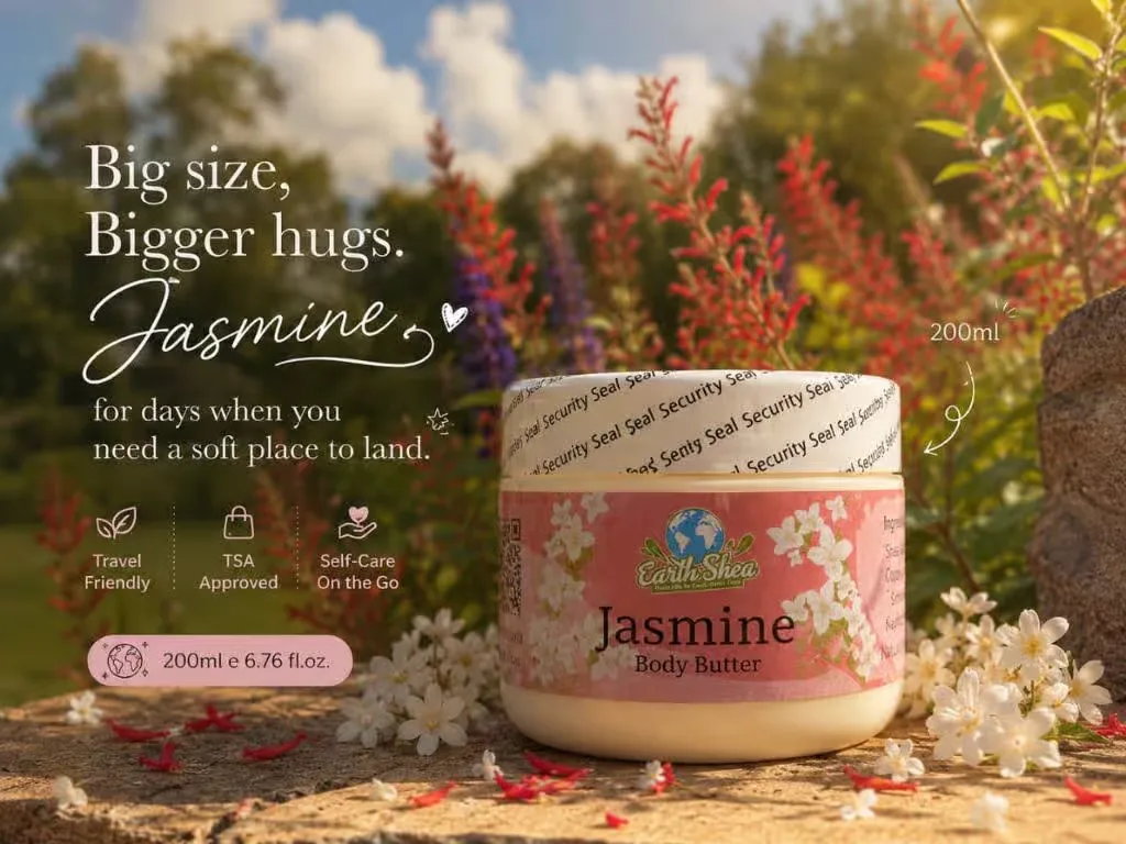 Earth Shea Jasmin Body Butter