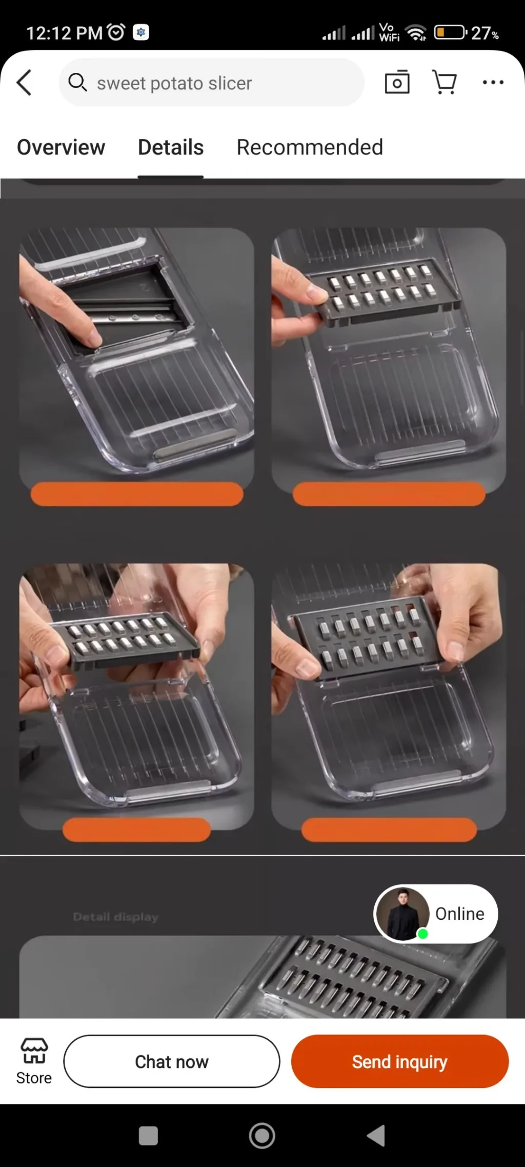 Kitchen Storage Solutions Vegetable slicer and grater