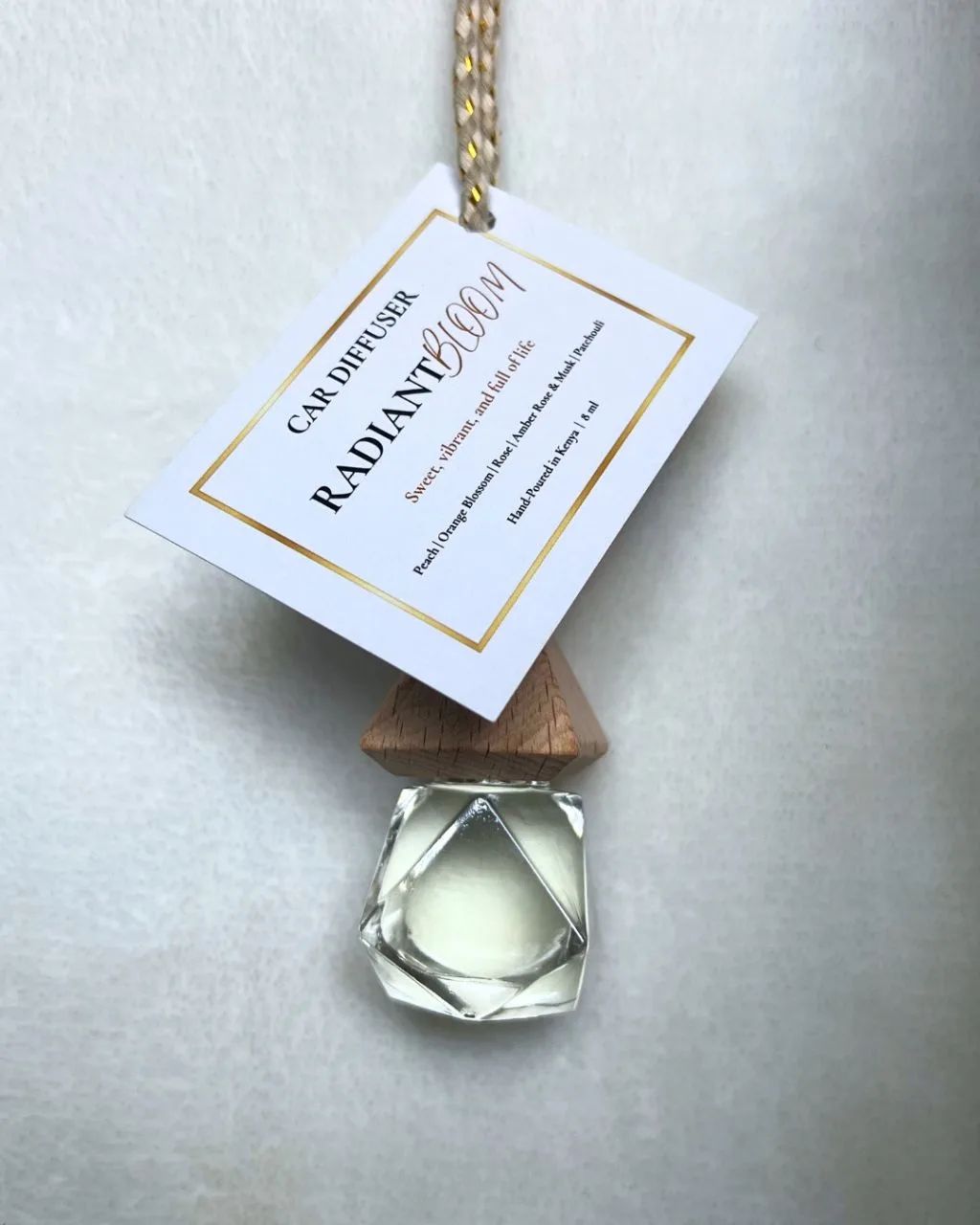 Radiant Bloom Car Diffuser | 8ml