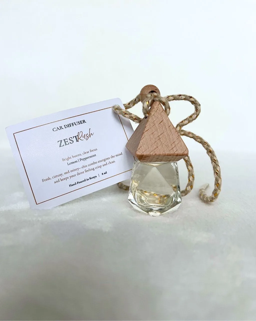 Zest Rush Car Diffuser | 8ml