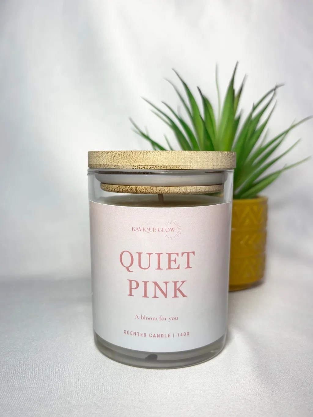 Quiet Pink Scented Candle | 140g