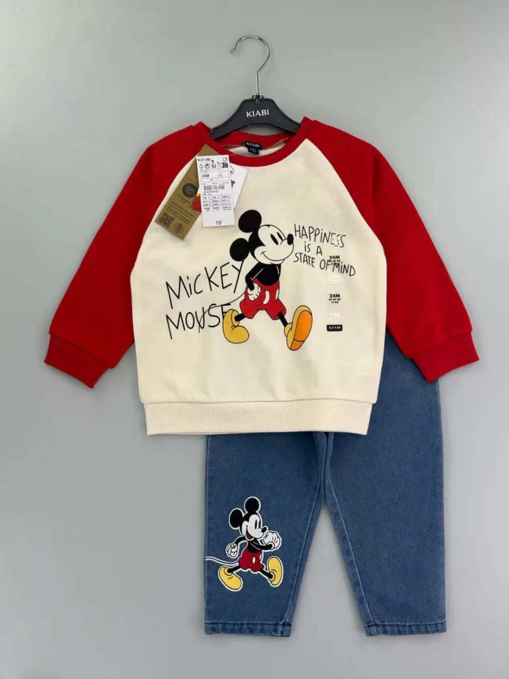 Toddler Graphic Character Sweatshirt & Leggings 2-Piece Set