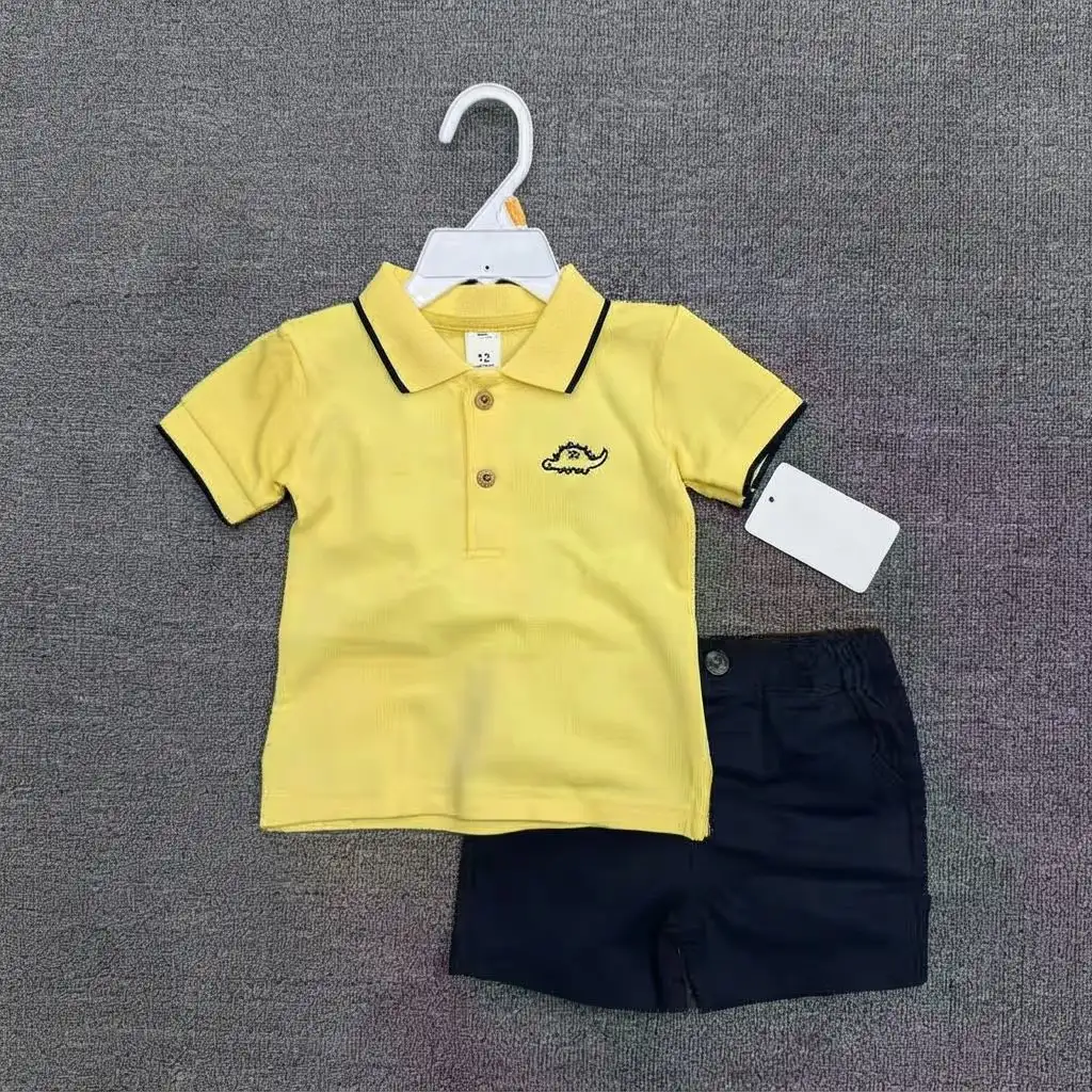 Toddler Boy 2-Piece Polo and Shorts Set