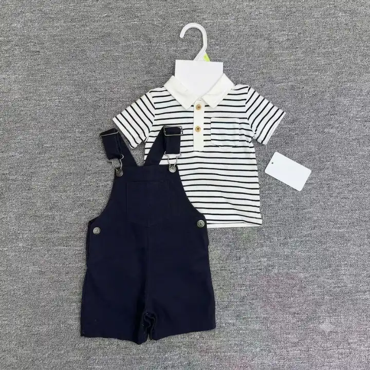 2-Piece Dungaree & Bodysuit Set