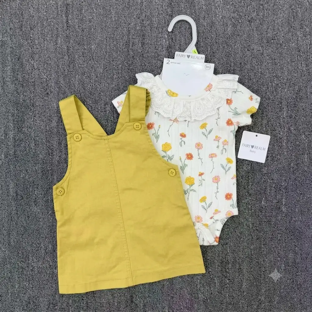 2-Piece Dress & Bodysuit Set