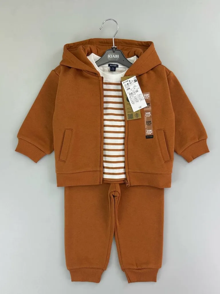 Toddler 3-Piece Coordinated Tracksuit Set