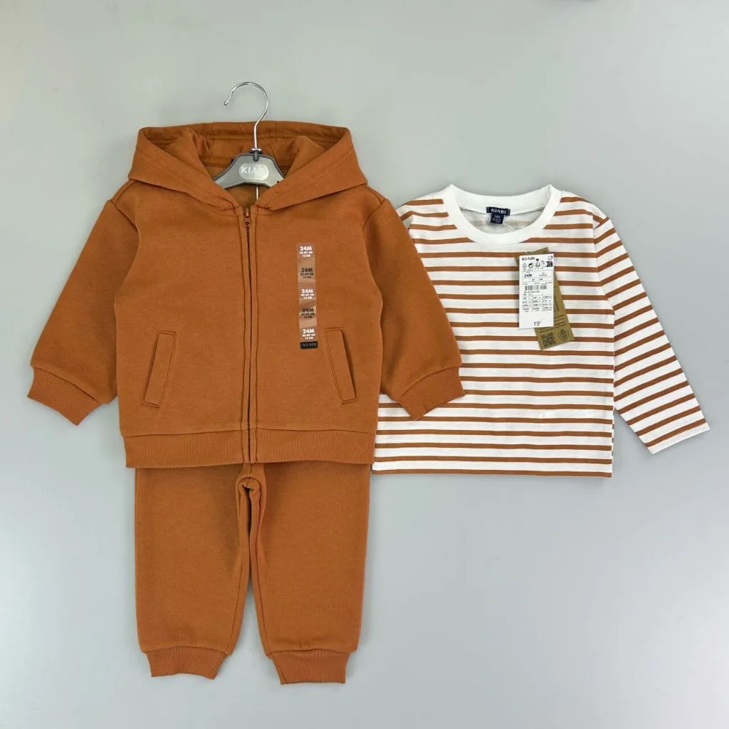 Toddler 3-Piece Coordinated Tracksuit Set