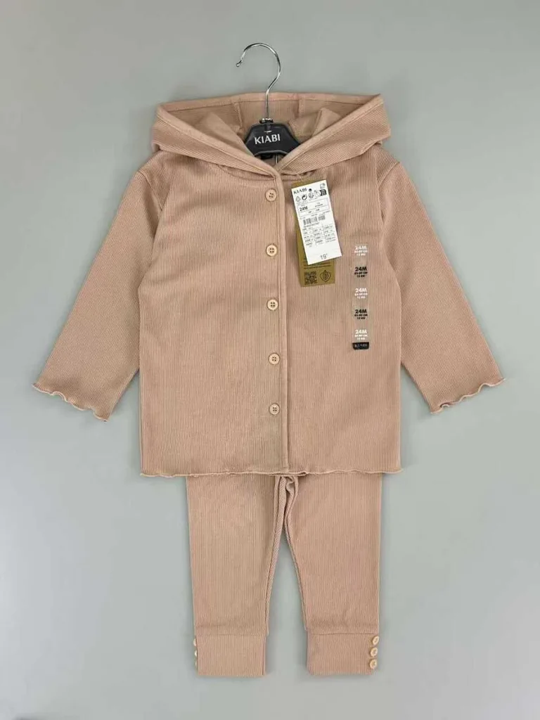 Toddler 2-Piece Ribbed Knit Lounge Set