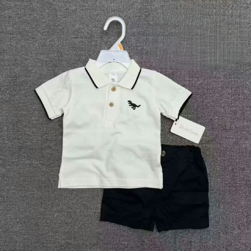 Toddler Boy 2-Piece Polo and Shorts Set