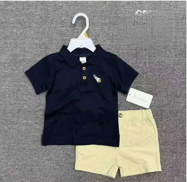 Toddler Boy 2-Piece Polo and Shorts Set