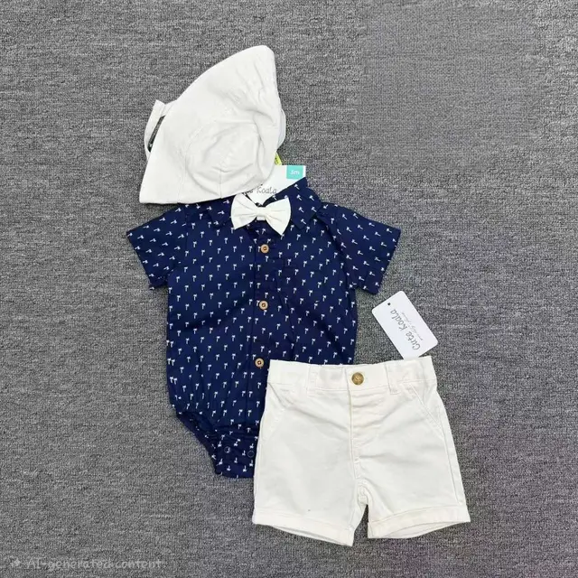 4-Piece Baby Boy Gentleman Set