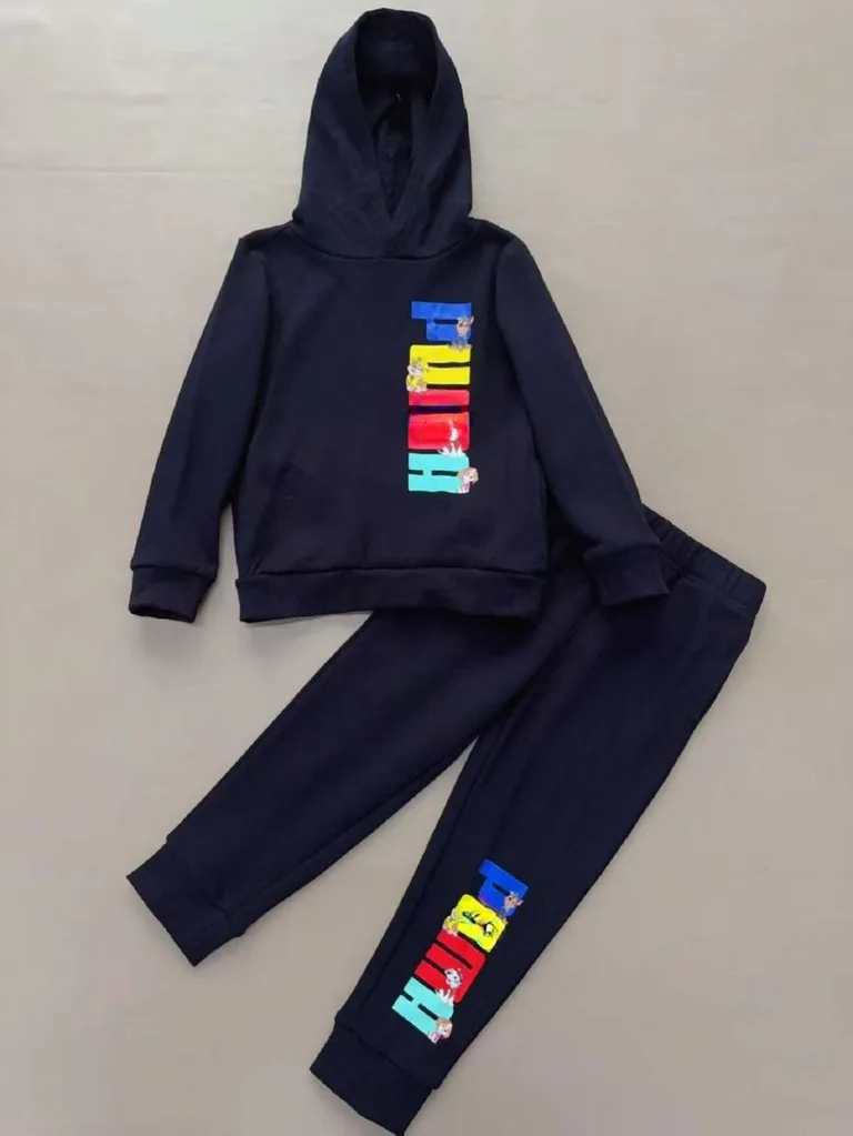 2-Piece Puppy Hero Character Hoodie & Joggers Tracksuit Set