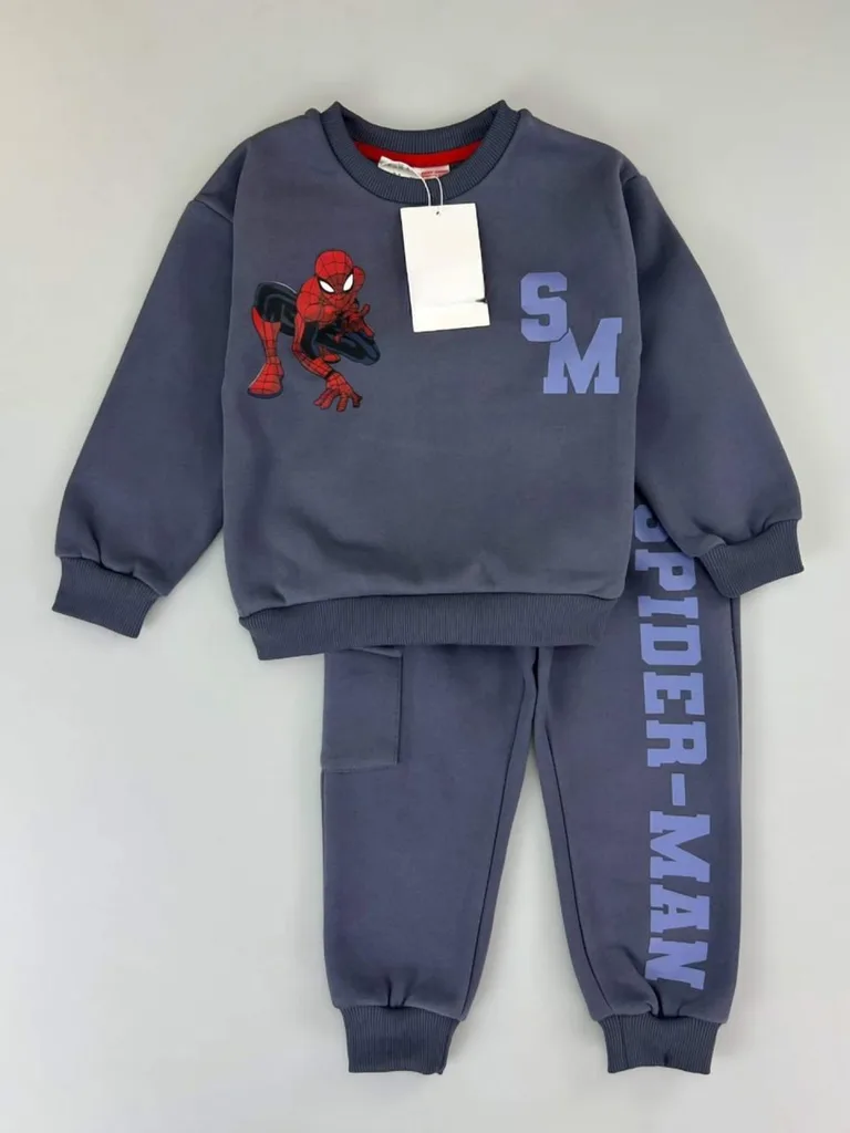 pider-Man Graphic Sweatshirt & Joggers Set