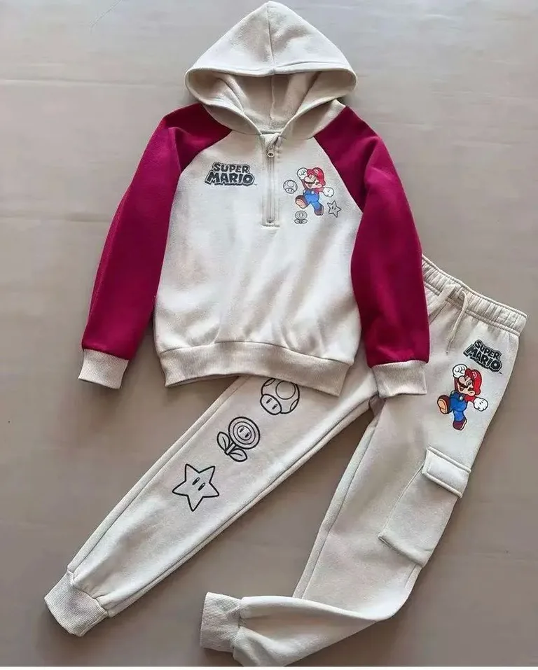 Two-Piece Hoodie and Joggers Sweatsuit Set