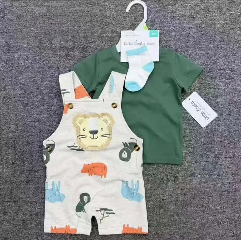 Infant 3-Piece Summer Outfit Set