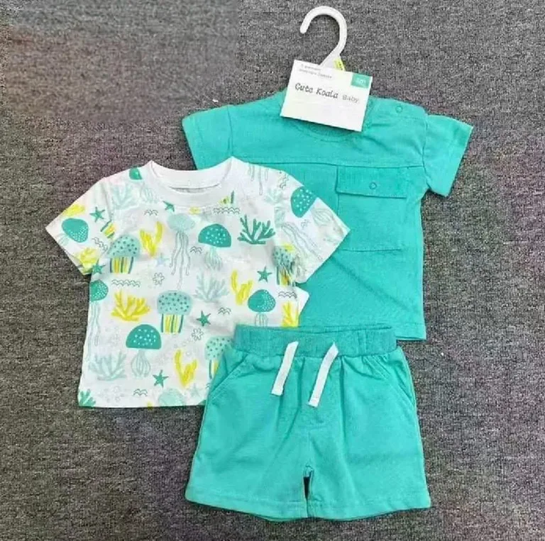 3-Piece shirts & Shorts Set