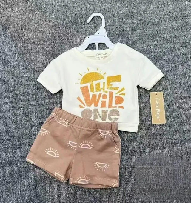 Shirt and Shorts 2-Piece Set